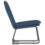 Sillón de relax tela azul 52x75x76 cm en Sillones | Comprar online en Foru.es
