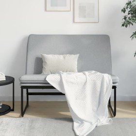 Banco de tela gris claro 100x75x76 cm en Bancos | Comprar online en Foru.es