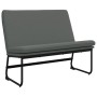 Banco de tela gris oscuro 100x75x76 cm en Bancos | Comprar online en Foru.es