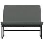 Banco de tela gris oscuro 100x75x76 cm en Bancos | Comprar online en Foru.es
