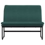 Banco de tela verde oscuro 100x75x76 cm en Bancos | Comprar online en Foru.es