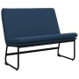 Banco de tela azul 100x75x76 cm en Bancos | Comprar online en Foru.es