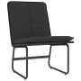 Sillón de cuero sintético negro 54x75x76 cm en Sillones | Comprar online en Foru.es
