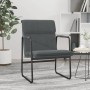 Sillón de relax tela gris oscuro 55x64x80 cm en Sillones | Comprar online en Foru.es