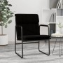 Sillón de relax tela negro 55x64x80 cm en Sillones | Comprar online en Foru.es