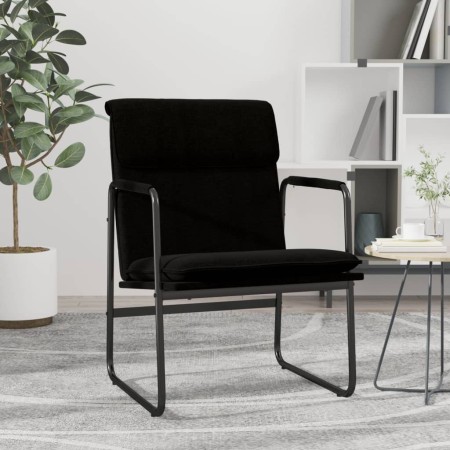 Sillón de relax tela negro 55x64x80 cm en Sillones | Comprar online en Foru.es