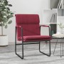 Sillón de relax tela rojo tinto 55x64x80 cm en Sillones | Comprar online en Foru.es