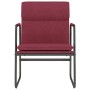 Sillón de relax tela rojo tinto 55x64x80 cm en Sillones | Comprar online en Foru.es