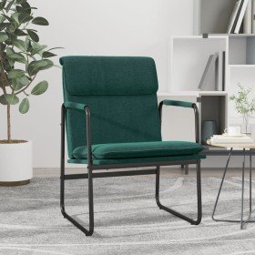 Sillón de relax tela verde oscuro 55x64x80 cm en Sillones | Comprar online en Foru.es