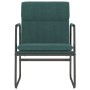Sillón de relax tela verde oscuro 55x64x80 cm en Sillones | Comprar online en Foru.es