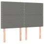 Cama box spring colchón y luces LED tela gris oscuro 140x190 cm de vidaXL, Camas y somieres - Ref: Foro24-3135350, Precio: 49...