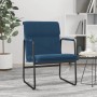 Sillón de relax tela azul 55x64x80 cm en Sillones | Comprar online en Foru.es