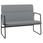 Banco de tela gris claro 100x64x80 cm en Bancos | Comprar online en Foru.es