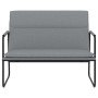 Banco de tela gris claro 100x64x80 cm en Bancos | Comprar online en Foru.es