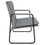 Banco de tela gris claro 100x64x80 cm en Bancos | Comprar online en Foru.es