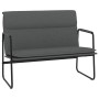 Banco de tela gris oscuro 100x64x80 cm en Bancos | Comprar online en Foru.es