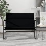 Banco de tela negro 100x64x80 cm en Bancos | Comprar online en Foru.es