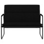 Banco de tela negro 100x64x80 cm en Bancos | Comprar online en Foru.es