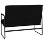 Banco de tela negro 100x64x80 cm en Bancos | Comprar online en Foru.es