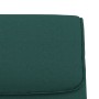 Banco de tela verde oscuro 100x64x80 cm en Bancos | Comprar online en Foru.es