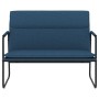 Banco de tela azul 100x64x80 cm en Bancos | Comprar online en Foru.es