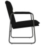 Sillón de relax cuero sintético negro 55x64x80 cm en Sillones | Comprar online en Foru.es