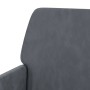 Sillón de terciopelo gris oscuro 62x79x79 cm en Sillones | Comprar online en Foru.es