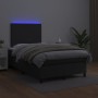Cama box spring colchón y LED cuero sintético negro 120x200 cm de vidaXL, Camas y somieres - Ref: Foro24-3135813, Precio: 405...