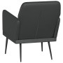 Sillón de cuero sintético negro 61x78x80 cm en Sillones | Comprar online en Foru.es