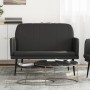 Banco de cuero sintético negro 107x80x81 cm en Bancos | Comprar online en Foru.es