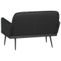 Banco de cuero sintético negro 107x80x81 cm en Bancos | Comprar online en Foru.es