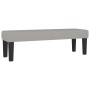 Cama box spring con colchón tela gris claro 200x200 cm de vidaXL, Camas y somieres - Ref: Foro24-3136621, Precio: 787,14 €, D...