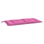 Cojines para banco de jardín 2 uds tela rosa 100x50x7 cm de vidaXL, Cojines para sillas y sofás - Ref: Foro24-361676, Precio:...