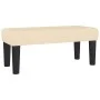 Cama box spring con colchón tela color crema 120x200 cm de vidaXL, Camas y somieres - Ref: Foro24-3136826, Precio: 464,13 €, ...