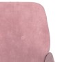 Sillón de terciopelo rosa 62x79x79 cm en Sillones | Comprar online en Foru.es