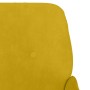 Sillón de terciopelo amarillo 62x79x79 cm en Sillones | Comprar online en Foru.es
