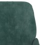 Banco de terciopelo verde oscuro 108x79x79 cm en Bancos | Comprar online en Foru.es