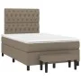 Cama box spring con colchón tela gris taupe 120x200 cm de vidaXL, Camas y somieres - Ref: Foro24-3136825, Precio: 449,90 €, D...