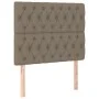 Cama box spring con colchón tela gris taupe 120x200 cm de vidaXL, Camas y somieres - Ref: Foro24-3136825, Precio: 449,90 €, D...