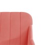 Sillón de terciopelo rosa 63x76x80 cm en Sillones | Comprar online en Foru.es
