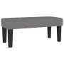 Cama box spring con colchón tela gris oscuro 120x200 cm de vidaXL, Camas y somieres - Ref: Foro24-3136582, Precio: 439,57 €, ...