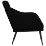 Sillón de tela negro 63x76x80 cm en Sillones | Comprar online en Foru.es