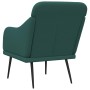 Sillón de tela verde oscuro 63x76x80 cm en Sillones | Comprar online en Foru.es