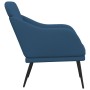 Sillón de tela azul 63x76x80 cm en Sillones | Comprar online en Foru.es