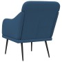 Sillón de tela azul 63x76x80 cm en Sillones | Comprar online en Foru.es