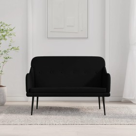 Banco de tela negro 110x76x80 cm en Bancos | Comprar online en Foru.es