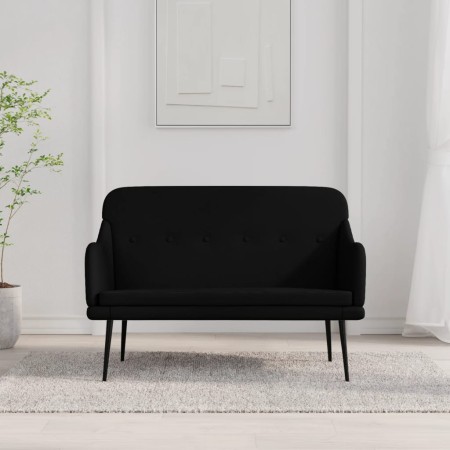 Banco de tela negro 110x76x80 cm en Bancos | Comprar online en Foru.es