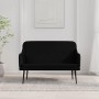 Banco de tela negro 110x76x80 cm en Bancos | Comprar online en Foru.es