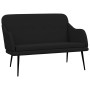 Banco de tela negro 110x76x80 cm en Bancos | Comprar online en Foru.es