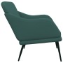 Banco de tela verde oscuro 110x76x80 cm en Bancos | Comprar online en Foru.es